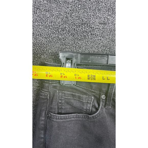 NYDJ Jeans Barbara Bootcut Jeans Womens Size 4 Black Denim Lift Tuck Technology - Picture 6 of 9